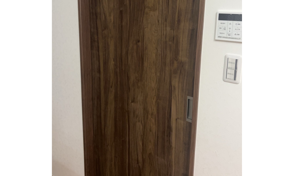 作業前の扉